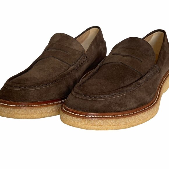 Tod's Italy Mocassino Progetto Para 16B Brown Suede Men's Loafer Shoe, UK 10 - Picture 5 of 10